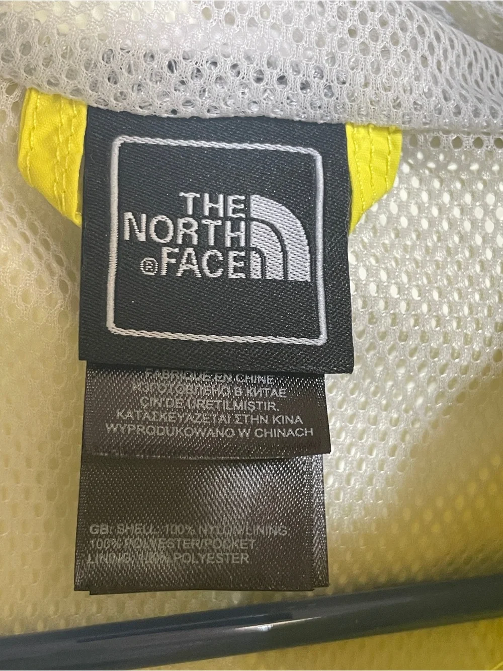 The North Face High-Vis Lime Hooded Shell Jacket